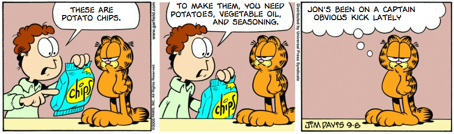 Garfield With Slightly Increased Factual Content
