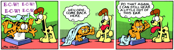 Odie's an ECW Fan