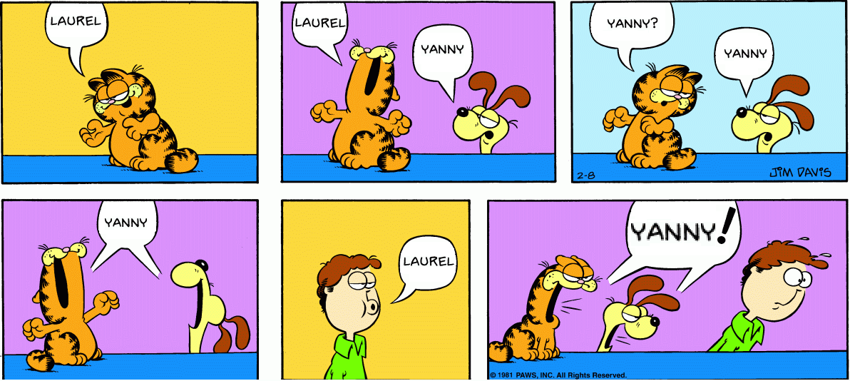...I hear both