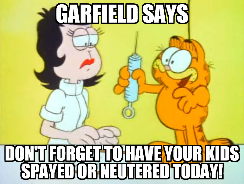 Garfield Says