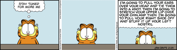 Pretty-Darn-Terrifying Garfield