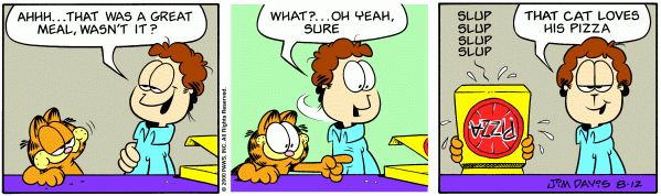 Garfield is a cat
