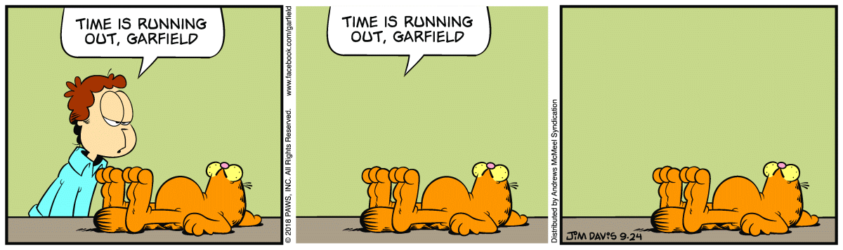 Garfield Minus Most of Time