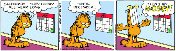The Expectation of the Distressed Feline Garfield