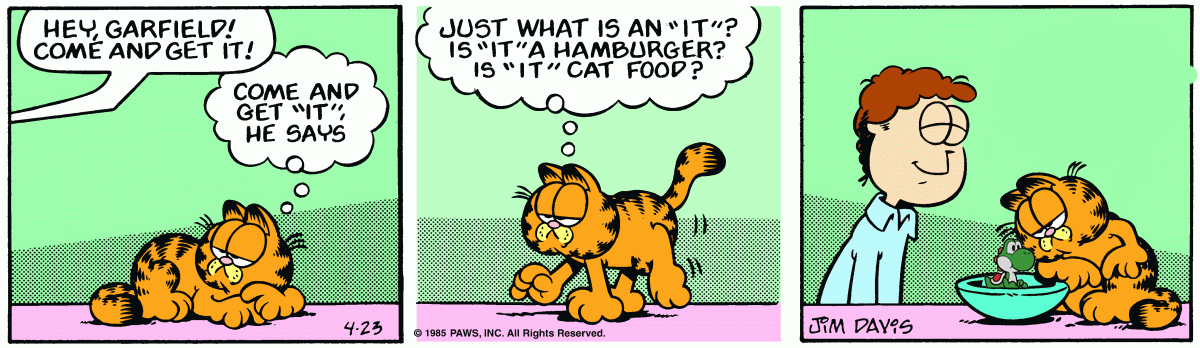 It