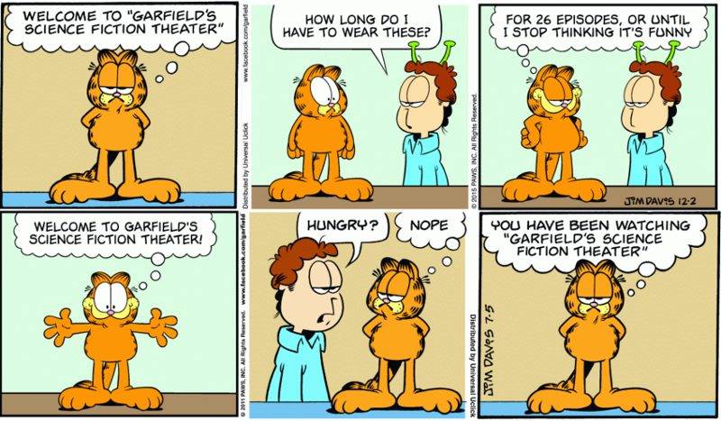 Garfield's Science Fiction Theaters