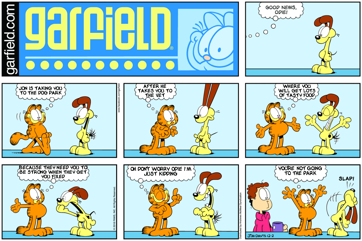 Good News, Odie!