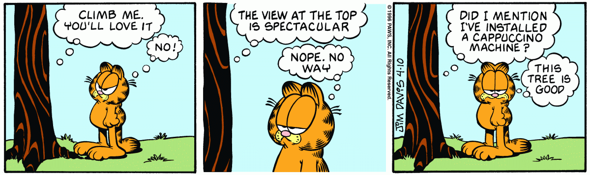 Fixed Coloring Garfield