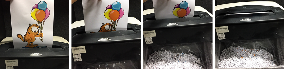 Garfield with Balloons