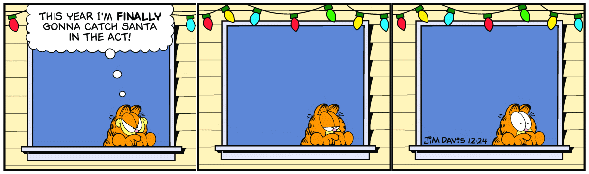Garfield Minus Santa Claus