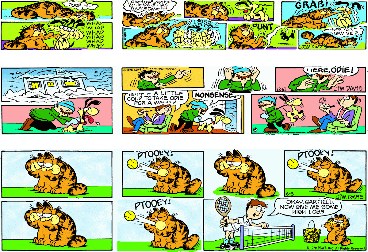 Garfield Content Aware Scale