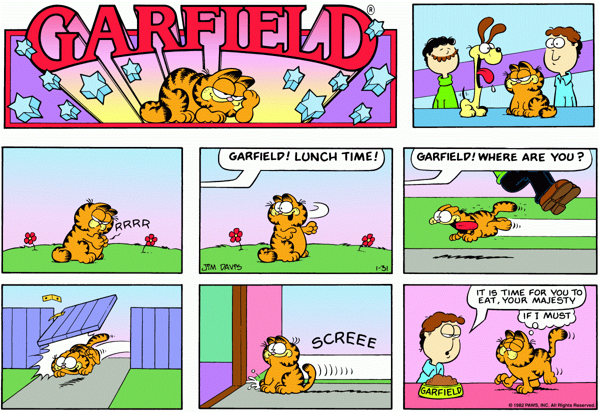 Garfield plus a subtle edit