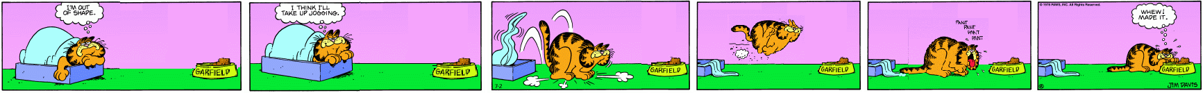 Full-Panelled Garfield