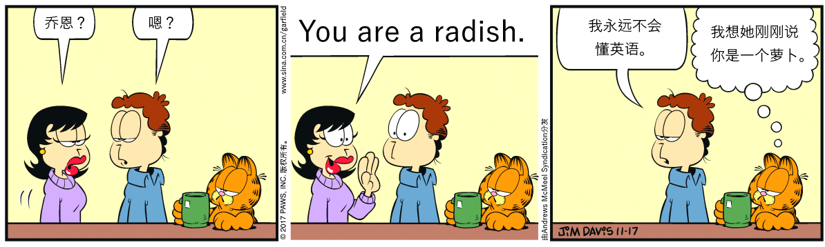 Languages and Liz: English