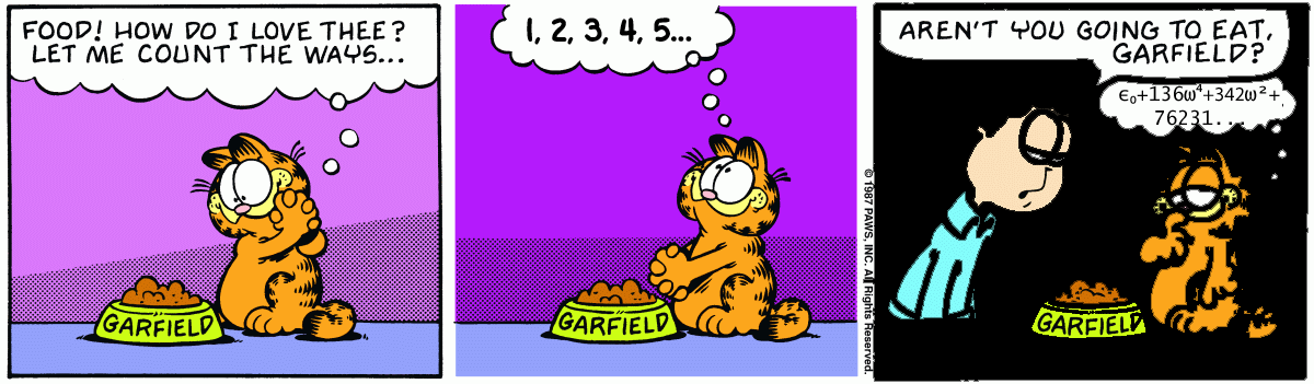 If Garfield was Immortal