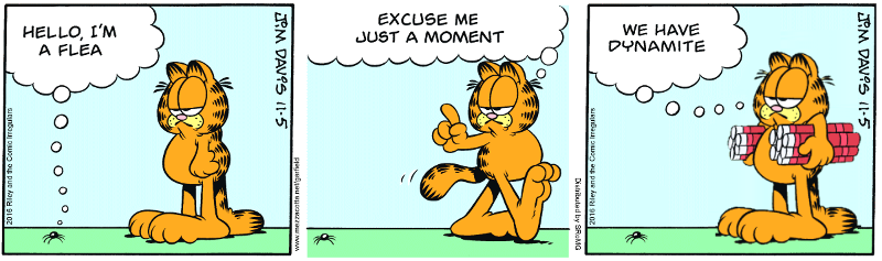 Garfield in Haiku: New Punchline