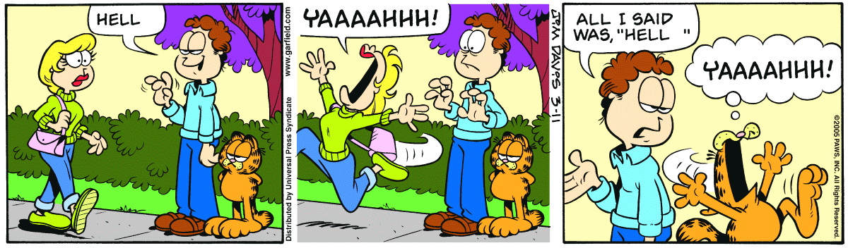 Garfield minus 