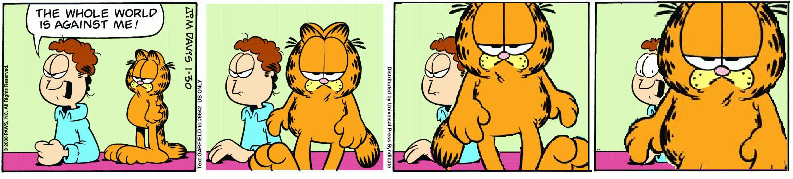 Cat Garfield vs. The World