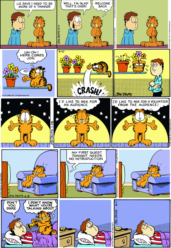 Permutations of Garfield