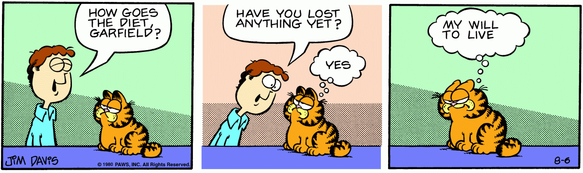 Garfield Minus Will to Live