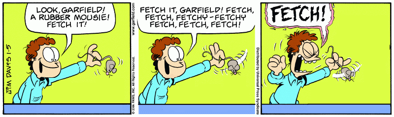 Imaginary Garfield: Fetch not found