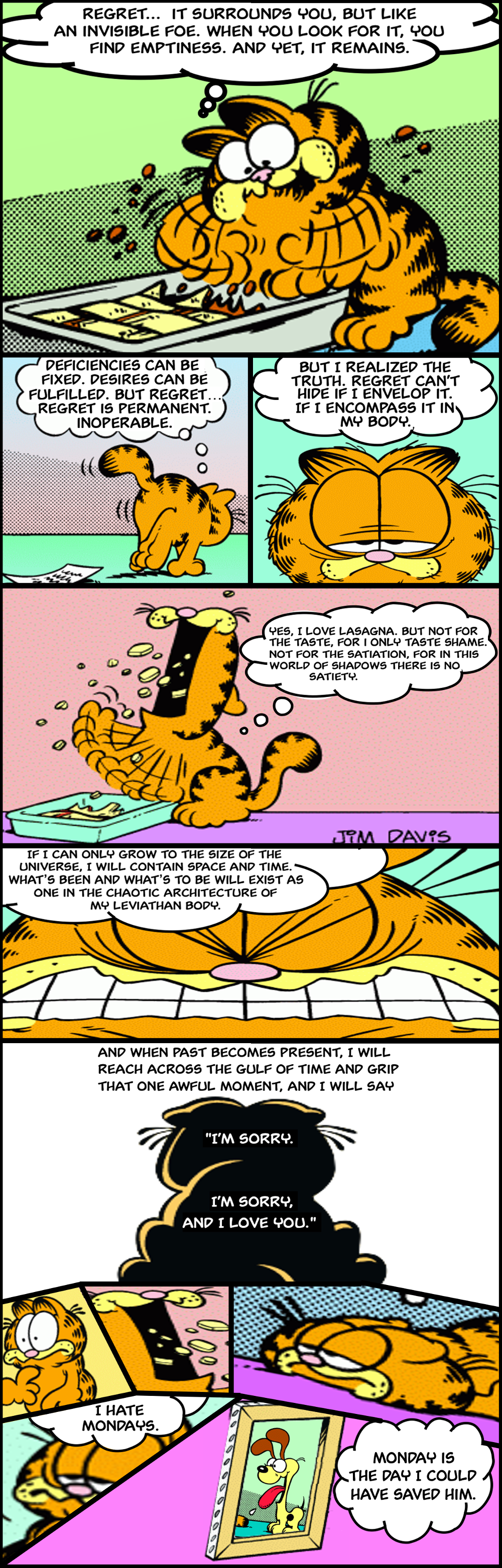 Saturday Morning Breakfast Garfield