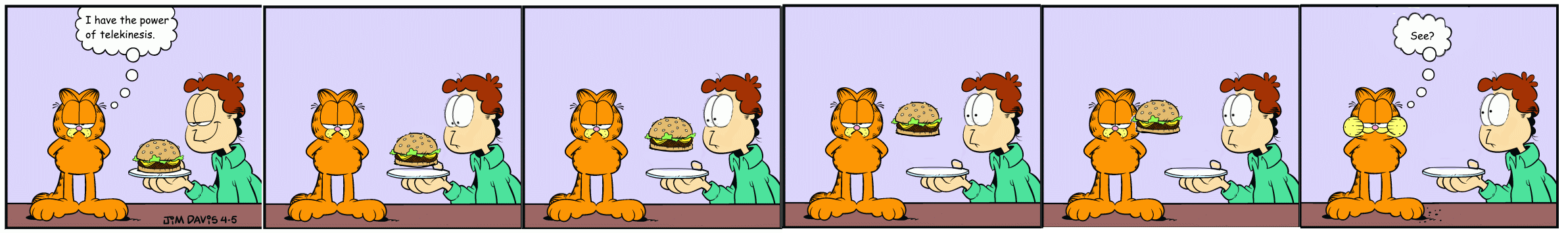 Telekinetic Garfield