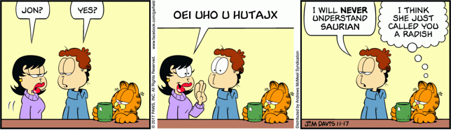 Linguistics with Liz: Saurian
