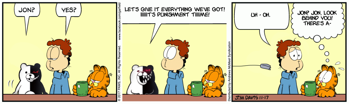 Garfieldronpa: Lasagna Goes Forward!