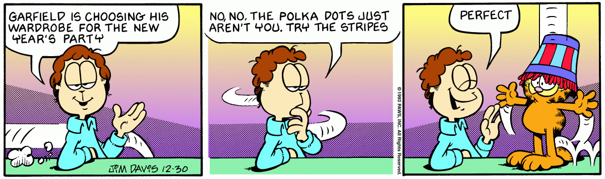 Garfield Plus Speedlines