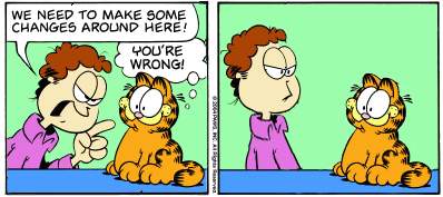 Garfield minus Changefield