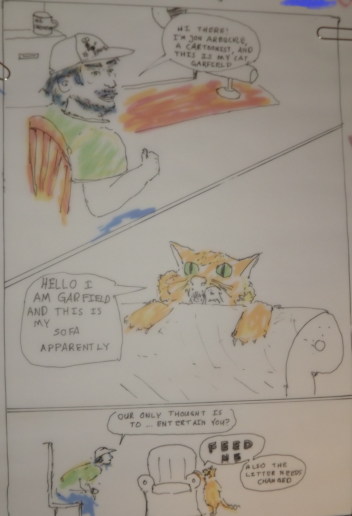 Garfield plus far, far too much effort