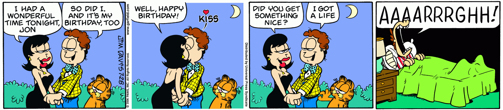 Garfield Pinches Jon