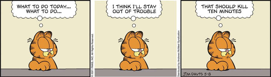 Garfield in 2021