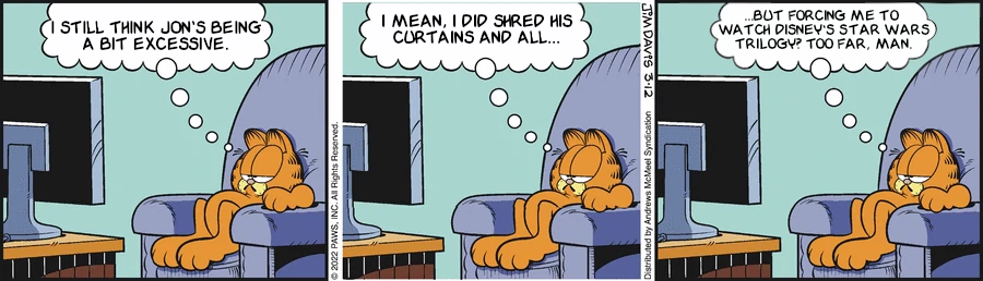 Garfield's Punishment