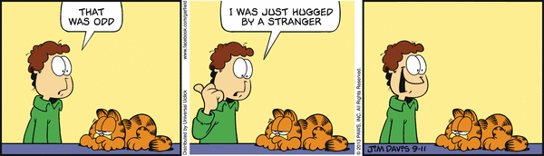 Cartoonist Needs Hug Badly