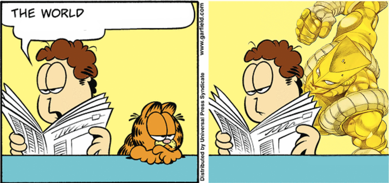 Garfield the world