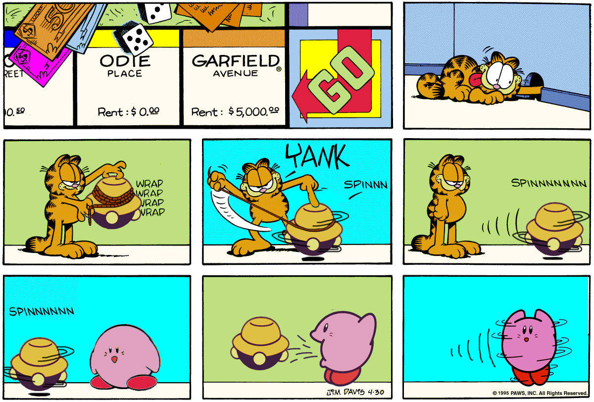 Garfield plus Twister