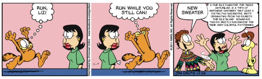 Garfield Plus Subjective Ugliness