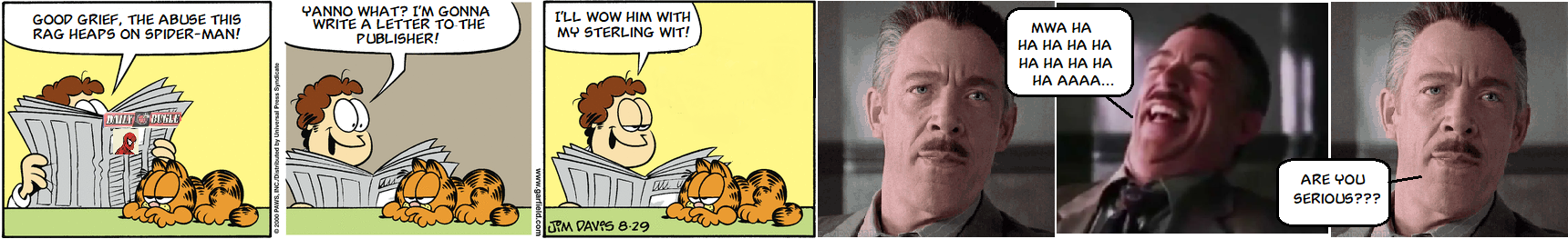 Andrew Garfield 5: J. K. Simmons Edition