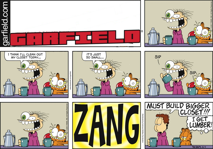 Garfield Plus Caffeine minus (caffeine * 2)