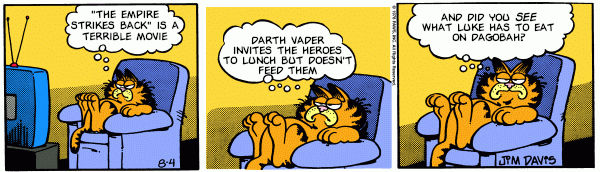 Garfield's Hot Take, Pt. 1