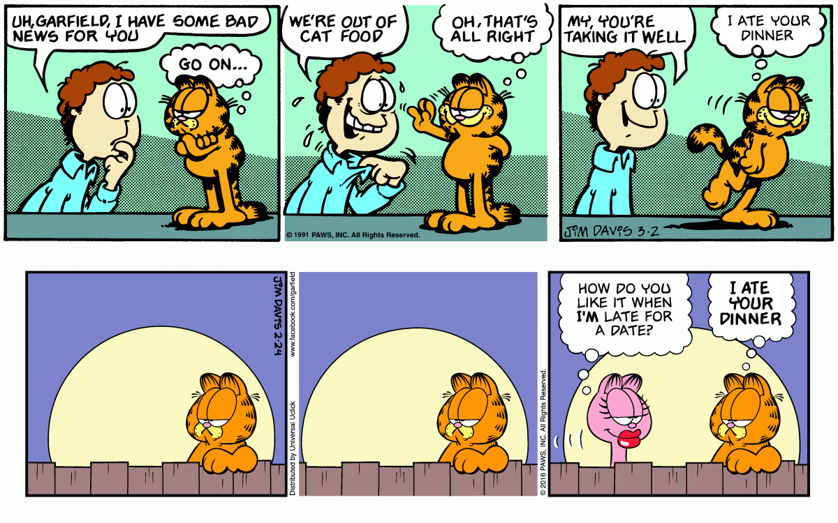 Mezzacotta square root of minus garfield