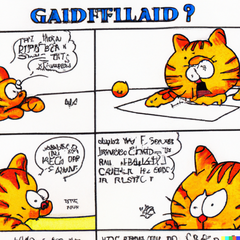 AI Generated Garfield