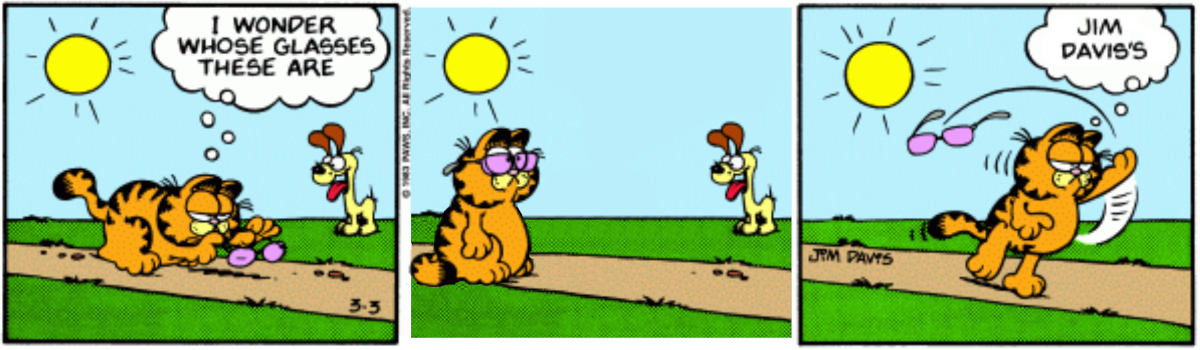 He Doesn't Even Wear Glasses