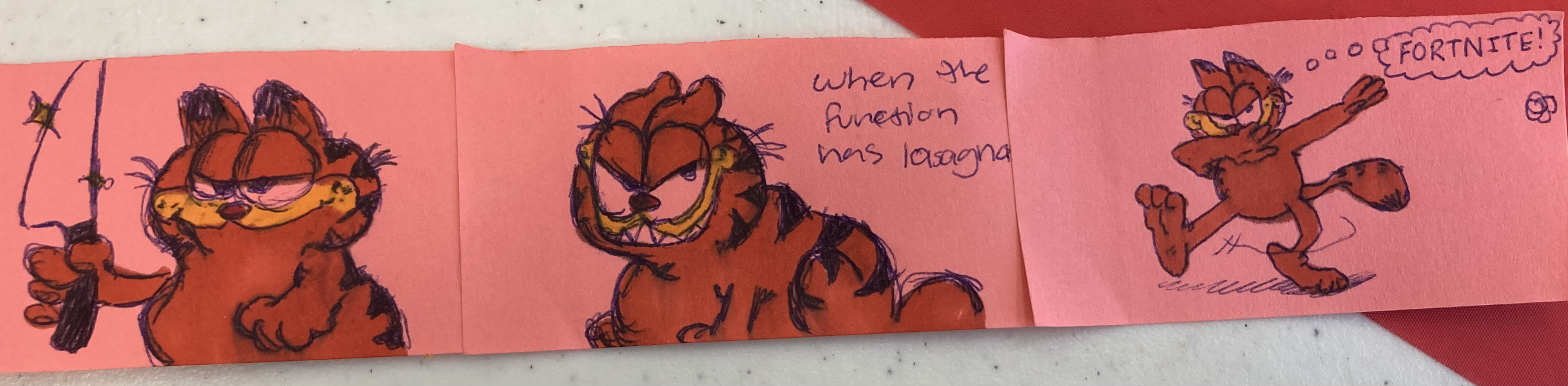 Square Root of Garfield Plus Artistic Talent