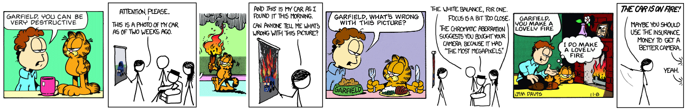 Arsonist Garfield