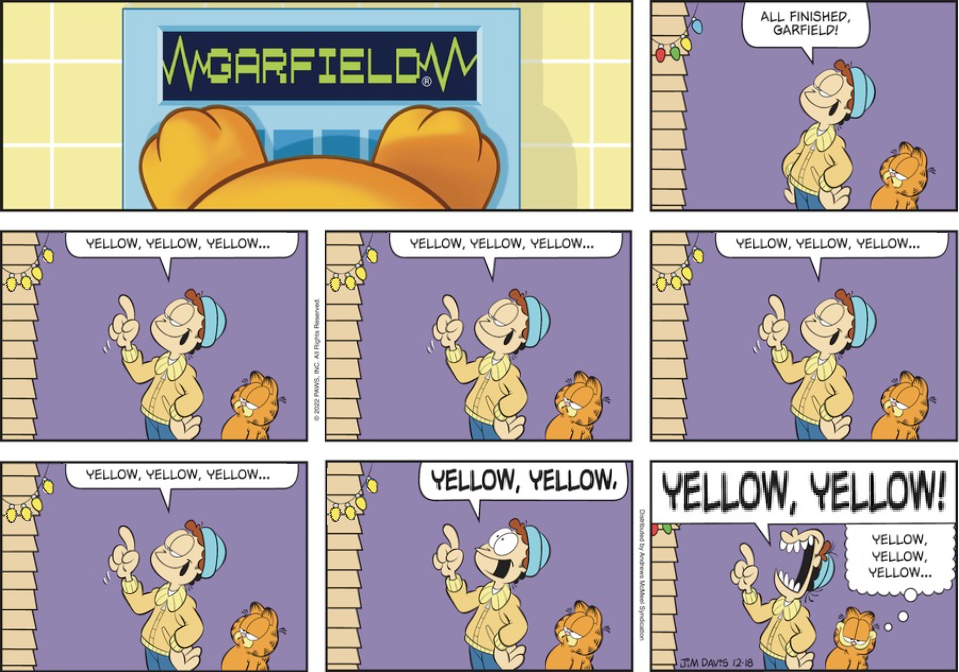 Yellow, Yellow, Yellow...