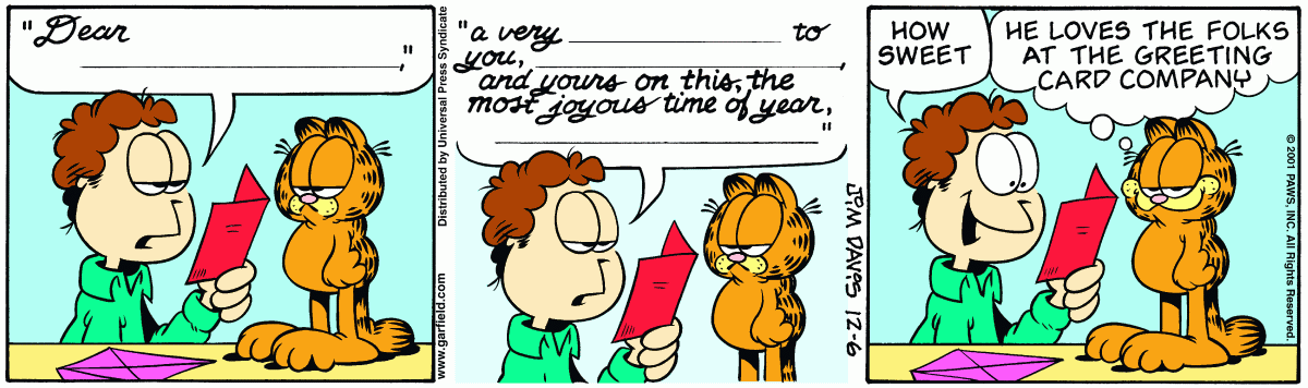 Jon's Christmas Card