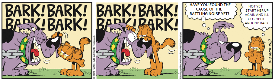Making Garfield Slightly Weirder: Garfield the Dog Mechanic